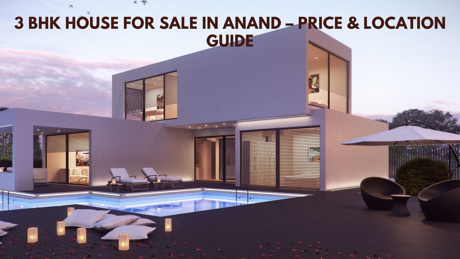 3 BHK House for Sale in Anand – Price, Areas & Buying Guide (2026)